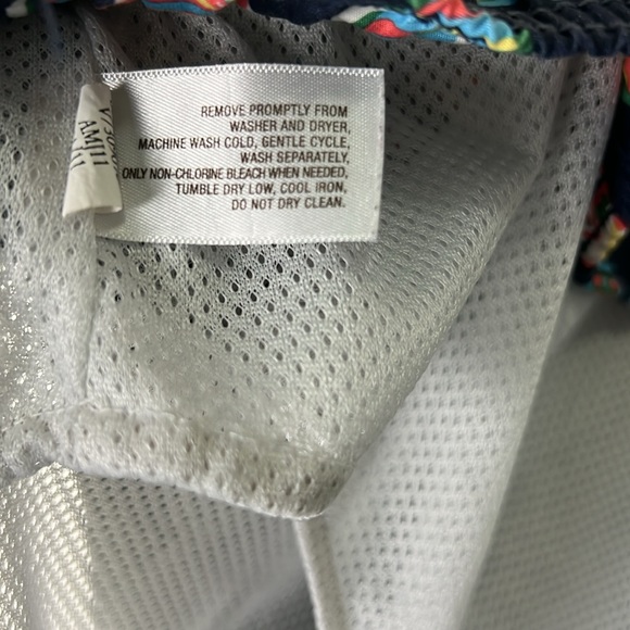 Old Navy Rare Flip Flop Prints Volleyball Swim Trunks Shorts Size Small - Picture 9 of 9